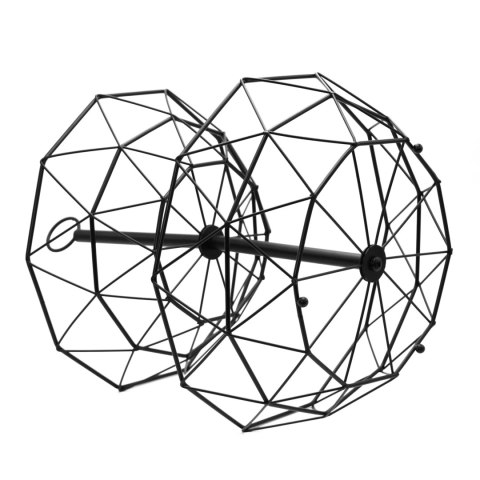 Kosz na owoce koszyk dwupoziomowy 2-piętrowy czarny BRUNBESTE BB-2533
