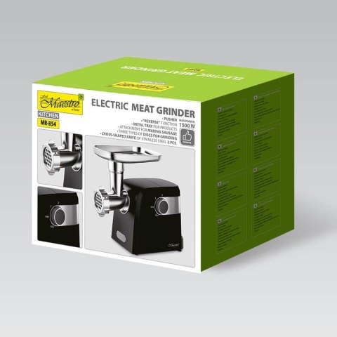 Maszynka elektryczna do mielenia mięsa 1500W MAESTRO MR-854
