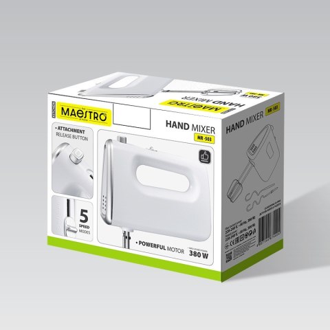 Mikser ręczny 500W MAESTRO MR-503