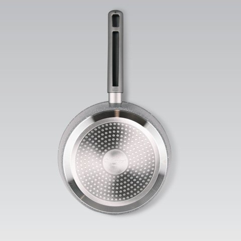 Patelnia granitowa na indukcję gaz 20cm szara MAESTRO MR-1201-20