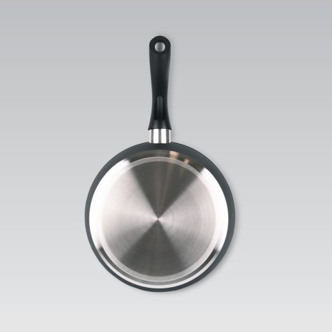 Patelnia z pokrywką indukcja gaz 20cm czarna MAESTRO MR-1205-20