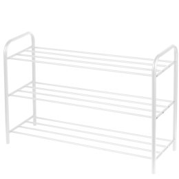 Półka regał stojak na buty 80cm x 26cm x 52cm biała BRUNBESTE BB-3553