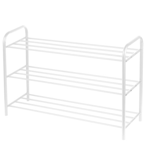 Półka regał stojak na buty 80cm x 26cm x 52cm biała BRUNBESTE BB-3553