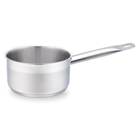 Rondel stalowy garnek z rączką 14cm 0.75L MAESTRO MR-3502-14S