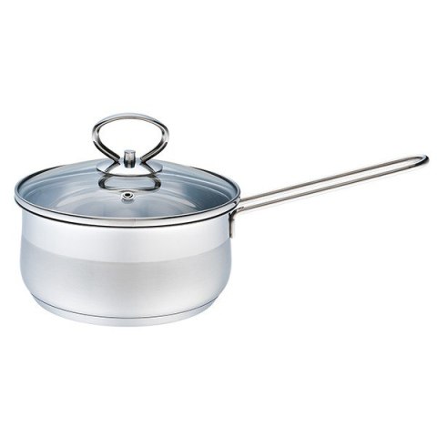 Rondel stalowy z pokrywką na indukcję gaz 16cm 1.4L MAESTRO MR-3508-16S