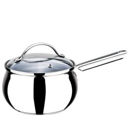 Rondel stalowy z pokrywką na indukcję gaz 16cm 1.5L MAESTRO MR-3516-16S