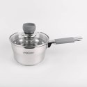 Rondel stalowy z pokrywką na indukcję gaz 16cm 1.7L MAESTRO MR-3507-16S