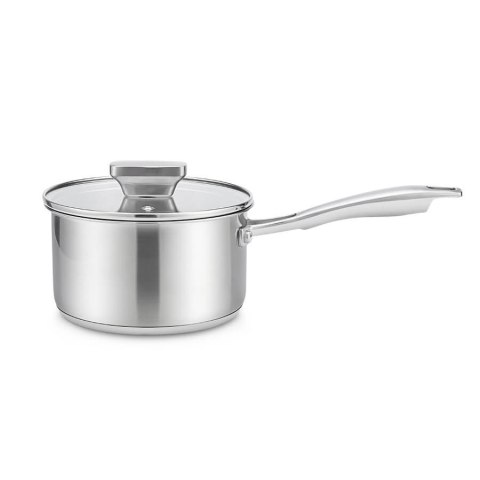 Rondel stalowy z pokrywką na indukcję gaz 16cm 1.7L MAESTRO MR-3521-16S