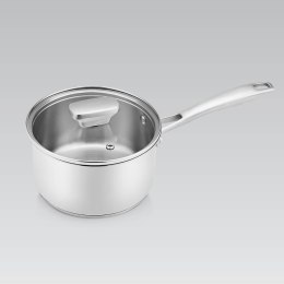 Rondel stalowy z pokrywką na indukcję gaz 16cm 1.7L MAESTRO MR-3521-16S