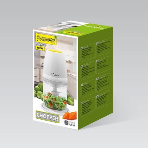 Rozdrabniacz elektryczny do warzyw cebuli ziół 300W 600ml MAESTRO MR-580