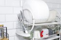 Suszarka do naczyń 3-poziomowa 53 x 25 x 49cm biała BRUNBESTE BB-4060