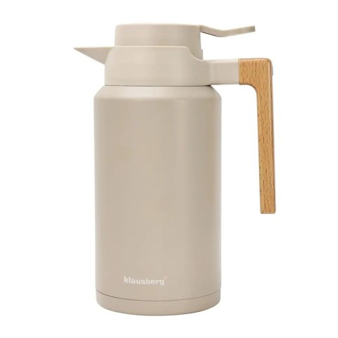 Termos konferencyjny, 2.0L, nierdzewna 304, BPA-Free, beżowy, KLAUSBERG KB-9014