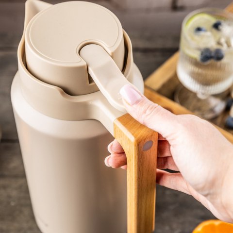 Termos konferencyjny, 2.0L, nierdzewna 304, BPA-Free, beżowy, KLAUSBERG KB-9014