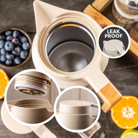 Termos konferencyjny, 2.0L, nierdzewna 304, BPA-Free, beżowy, KLAUSBERG KB-9014