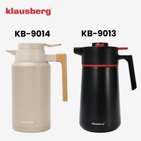 Termos konferencyjny, 2.0L, nierdzewna 304, BPA-Free, beżowy, KLAUSBERG KB-9014
