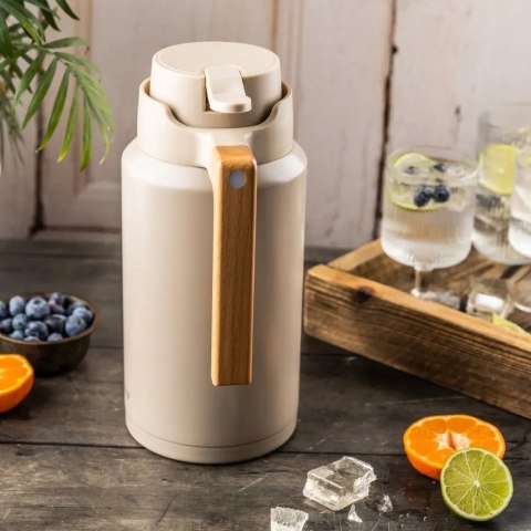 Termos konferencyjny, 2.0L, nierdzewna 304, BPA-Free, beżowy, KLAUSBERG KB-9014