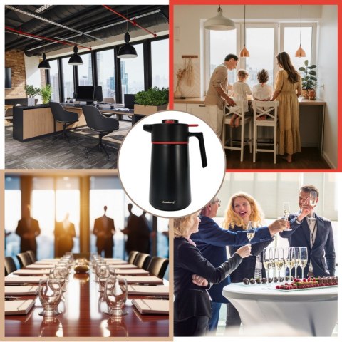 Termos konferencyjny 2,5L, stal nierdzewna 304, BPA-Free, KLAUSBERG KB-9013