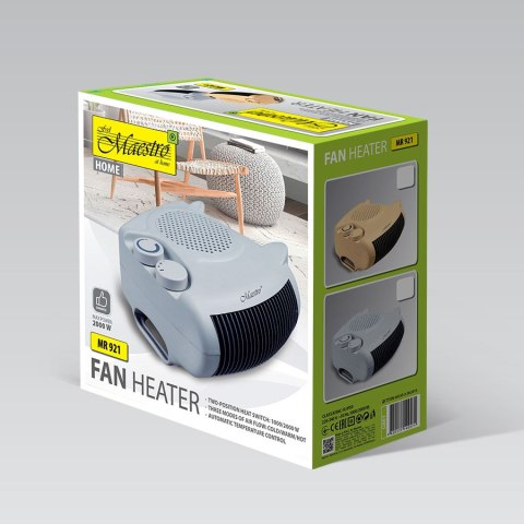 Termowentylator farelka grzejnik 2000W MAESTRO MR-921-BEIGE