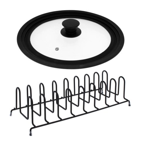 Uniwersalna pokrywka szklana 24/26/28cm BRUNBESTE BB-8001