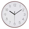 Zegar ścienny na ścianę do kuchni salonu okrągły biały 30CM BRUNBESTE BB-1875
