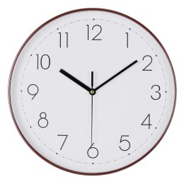 Zegar ścienny na ścianę do kuchni salonu okrągły biały 30CM BRUNBESTE BB-1875