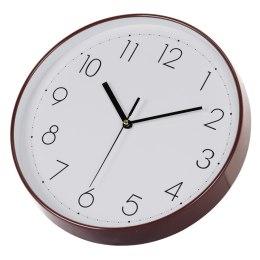 Zegar ścienny na ścianę do kuchni salonu okrągły biały 30CM BRUNBESTE BB-1875