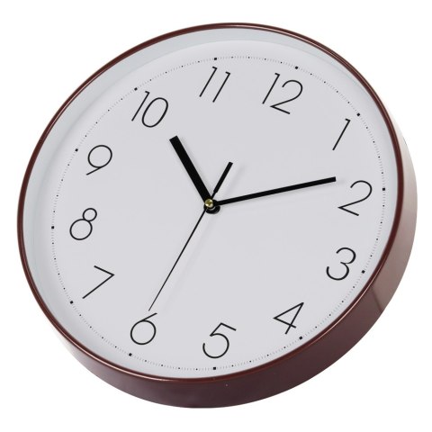 Zegar ścienny na ścianę do kuchni salonu okrągły biały 30CM BRUNBESTE BB-1875