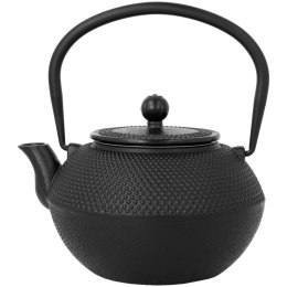 Zestaw zaparzacz żeliwny z podgrzewaczem i kubeczkami do herbaty 1.2L BRUNBESTE BB-2488