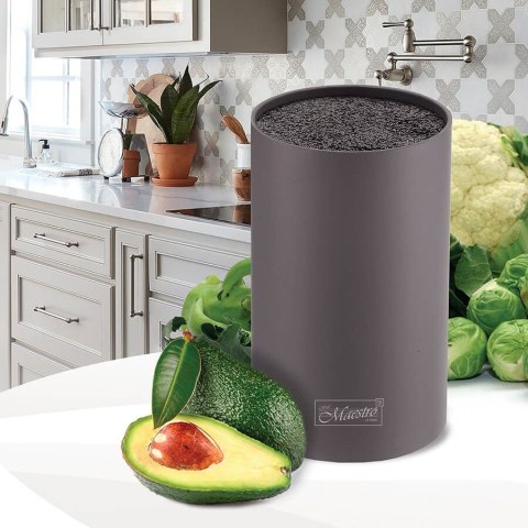 Blok na noże stojak uniwersalny brązowy MAESTRO MR-1438-BROWN