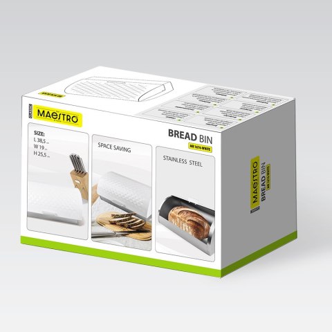 Chlebak biały MAESTRO MR-1676-WHITE