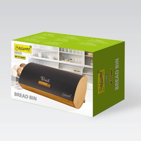 Chlebak czarny MAESTRO MR-1775-BLACK