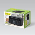 Chlebak metalowy czarny MAESTRO MR-1774S