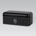 Chlebak metalowy czarny MAESTRO MR-1774