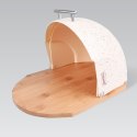 Chlebak owalny beżowy MAESTRO MR-1678G-BEIGE