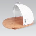 Chlebak owalny biały MAESTRO MR-1678G-WHITE