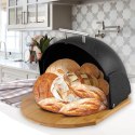 Chlebak owalny czarny MAESTRO MR-1678G-BLACK