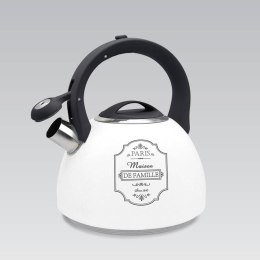 Czajnik stalowy z gwizdkiem na gaz indukcję 2.5L Paris Maison MAESTRO MR-1324