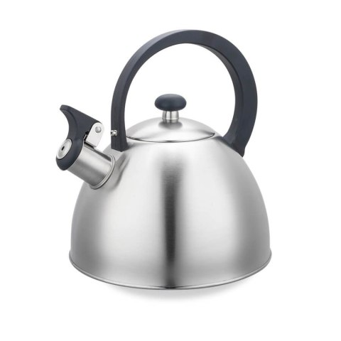 Czajnik stalowy z gwizdkiem na gaz indukcję 2.5L srebrny MAESTRO MR-1302