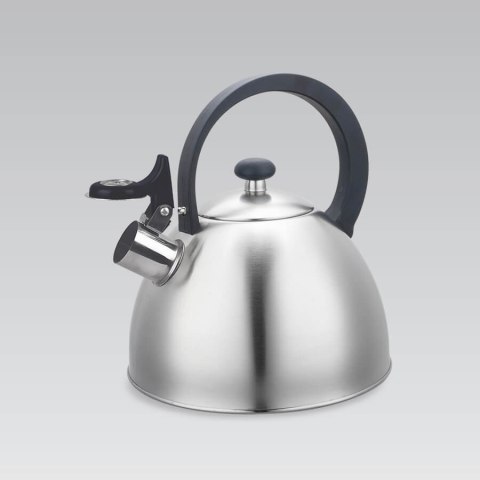 Czajnik stalowy z gwizdkiem na gaz indukcję 2.5L srebrny MAESTRO MR-1302