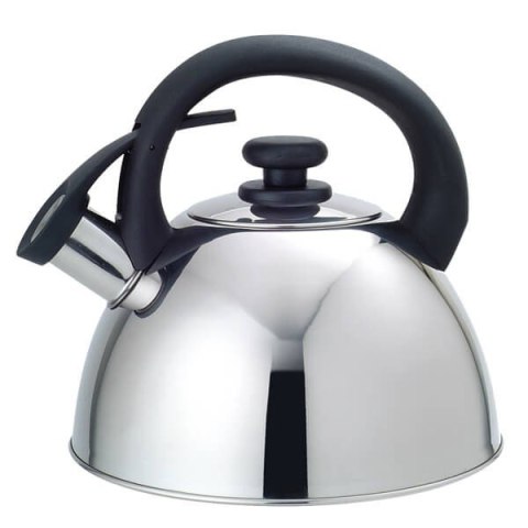 Czajnik stalowy z gwizdkiem na gaz indukcję 2.5L srebrny MAESTRO MR-1302