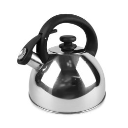 Czajnik stalowy z gwizdkiem na gaz indukcję 2.5L srebrny MAESTRO MR-1302