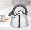 Czajnik stalowy z gwizdkiem na gaz indukcję 2.5L srebrny MAESTRO MR-1304
