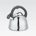Czajnik stalowy z gwizdkiem na gaz indukcję 2.5L srebrny MAESTRO MR-1304