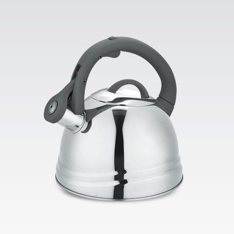Czajnik stalowy z gwizdkiem na gaz indukcję 2.5L srebrny MAESTRO MR-1304
