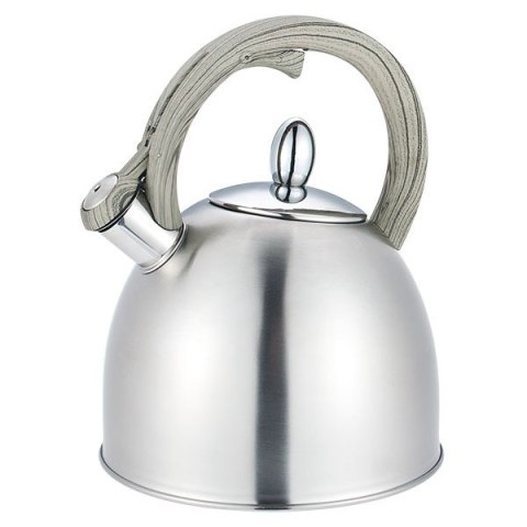 Czajnik stalowy z gwizdkiem na gaz indukcję 2.5L srebrny MAESTRO MR-1312