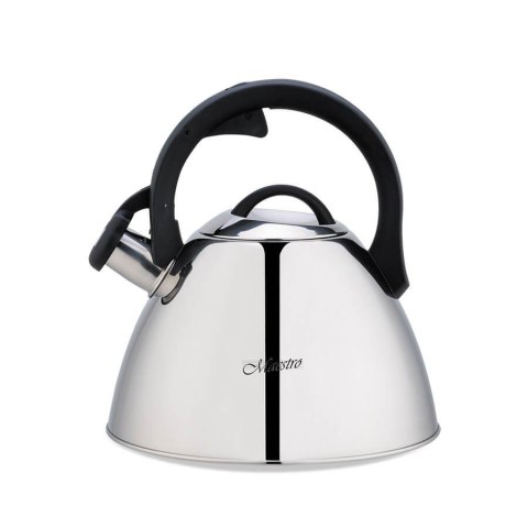 Czajnik stalowy z gwizdkiem na gaz indukcję 2.5L srebrny MAESTRO MR-1314