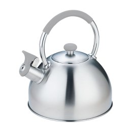 Czajnik stalowy z gwizdkiem na gaz indukcję 2.5L srebrny MAESTRO MR-1323