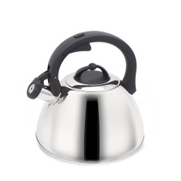Czajnik stalowy z gwizdkiem na gaz indukcję 2.5L srebrny MAESTRO MR-1335