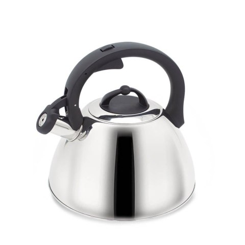 Czajnik stalowy z gwizdkiem na gaz indukcję 2.5L srebrny MAESTRO MR-1335