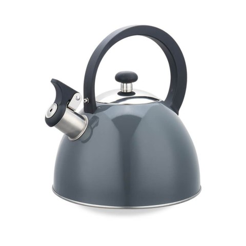 Czajnik stalowy z gwizdkiem na gaz indukcję 2.5L szary MAESTRO MR-1302-GREY